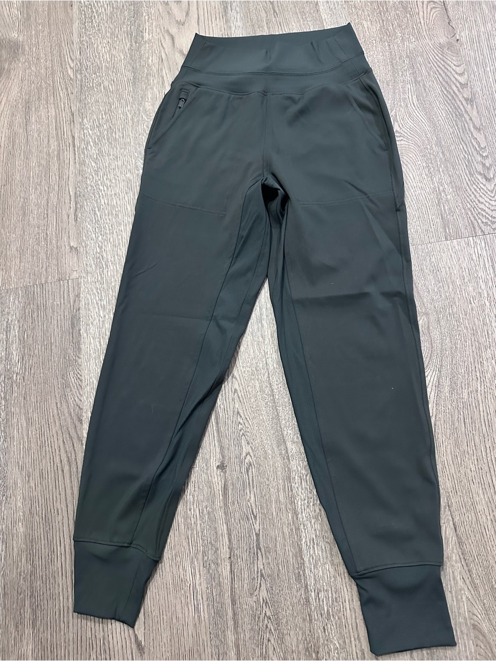 Athleta Venice High Rise Joggers, xxs, green